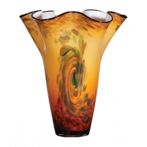 OK Lighting Ambre Vortex Table Vase OKLG1752